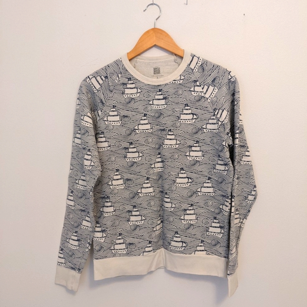 WINTER WATER FACTORY Sweatshirt, made in Brooklyn!